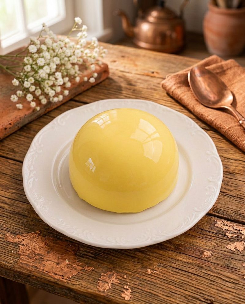 Lemon Mousse Domes